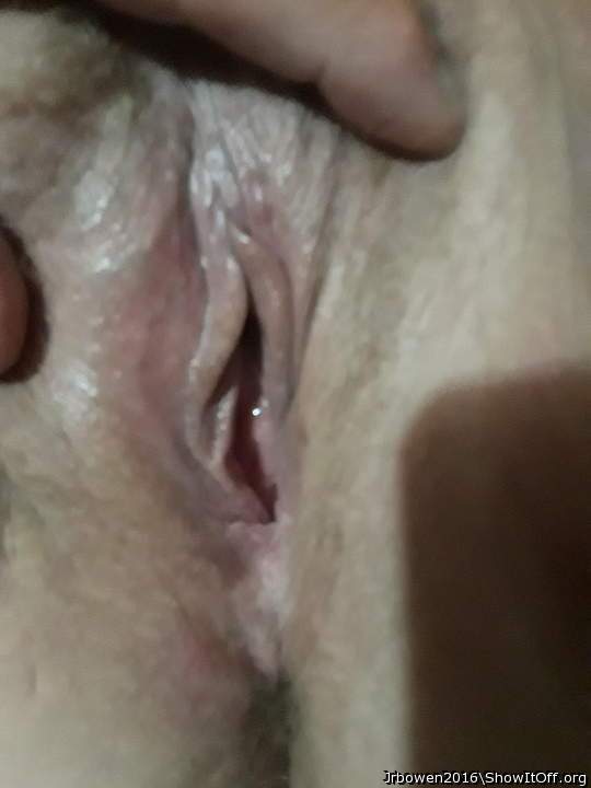 Girlfriend's hairy pussy just fucked