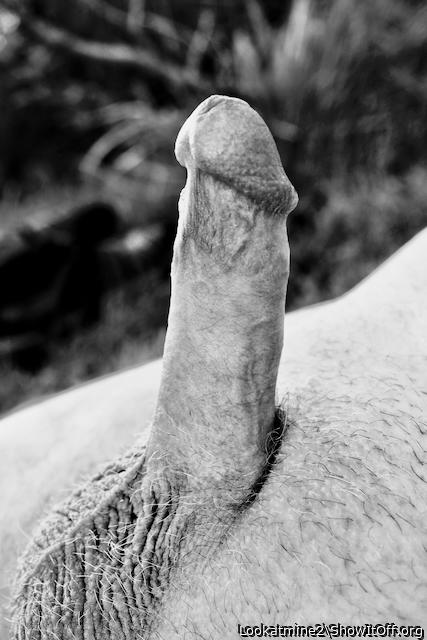 Outdoor Portrait in Black and White