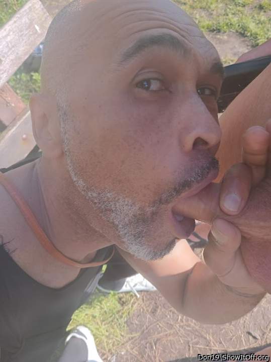 Tell me if you want your dick in my mouth too!