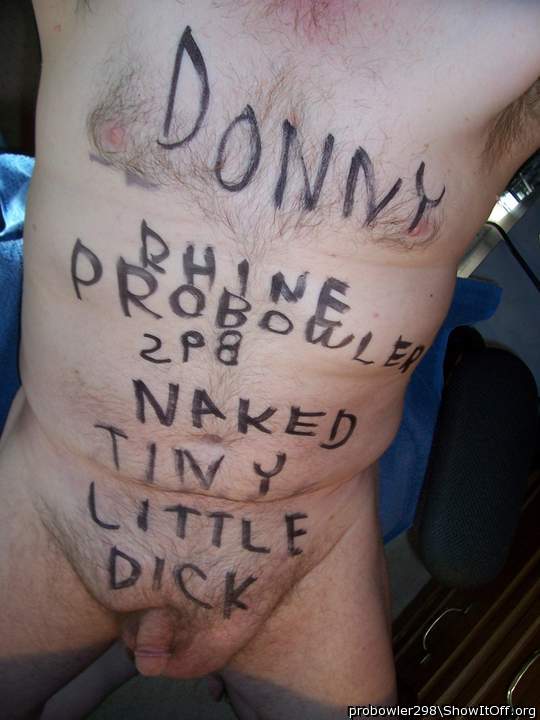 donny rhine naked and exposed