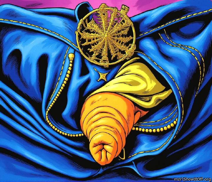 Making the uncut dick and foreskin an art