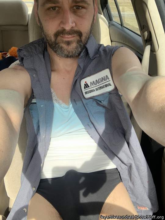 Driving home in my undies