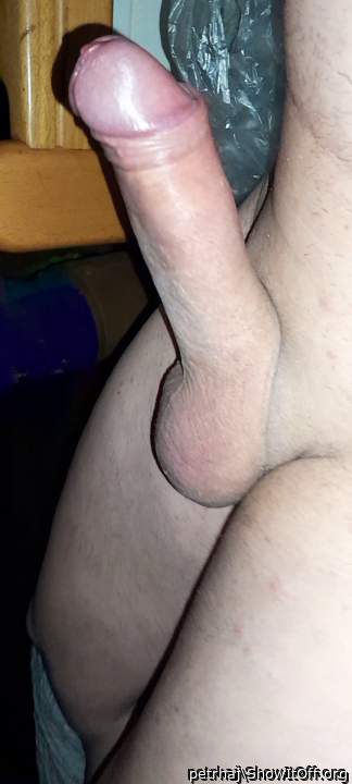 my hard and shaved dick)