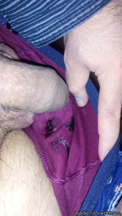 Wet with precum