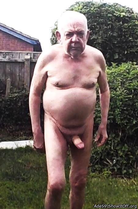 Gardening manly style! Cock outnup!