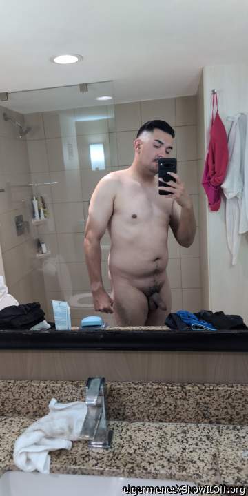Hotel restroom shot