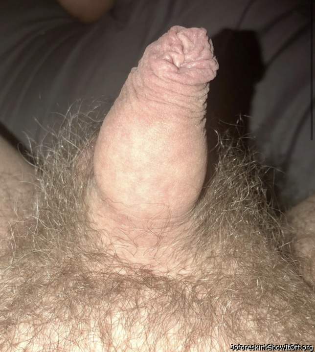 My soft cock and foreskin