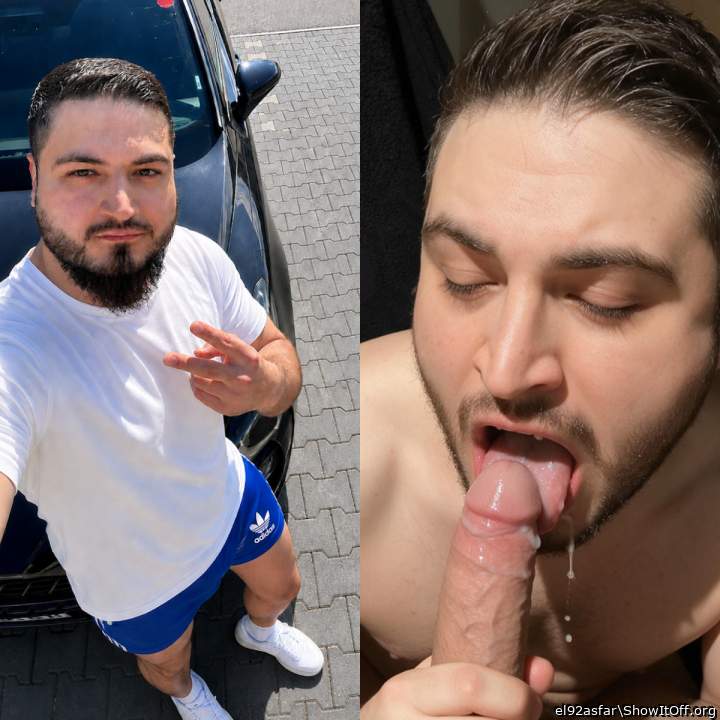 When my cousin visits me, I have to suck it.