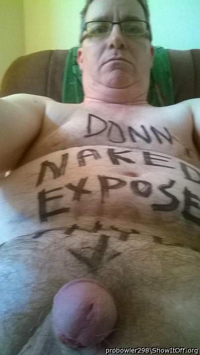 DONNY NAKED AND EXPOSED