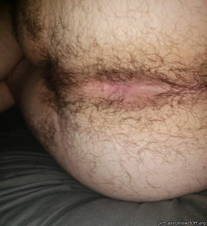 Hairy virgin ass