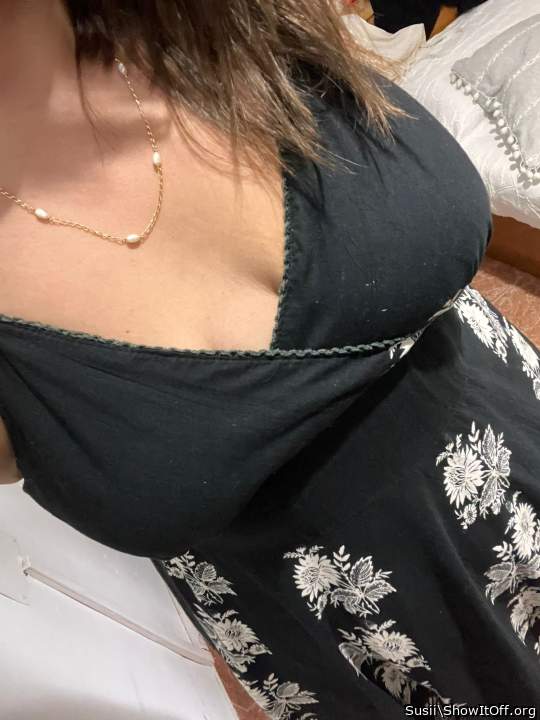 A well filled dress.  You going out to troll for cock?  You 