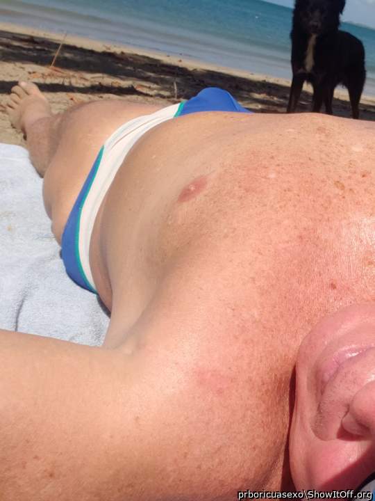 Tanning MY COCK AND BALLS