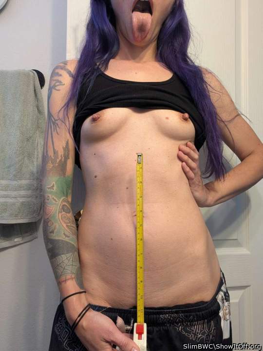 Emma Daze showing how deep I'll be ;)