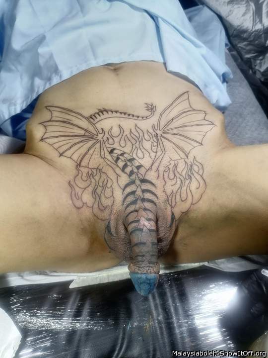 Dragon dick tattoo 6