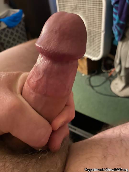 Stroking my cock