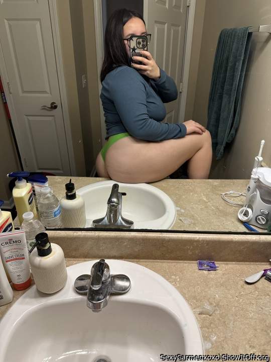 Your bum and thighs are really sexy