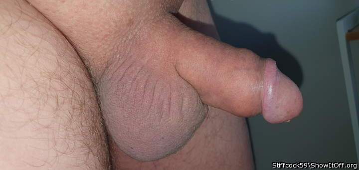 Perfect smooth cock, balls and amazing knob.