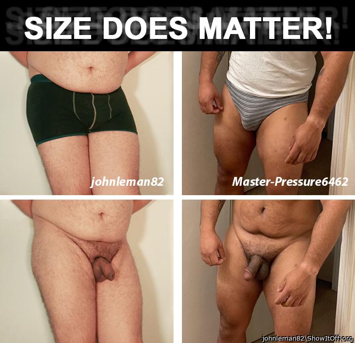 Size does matter