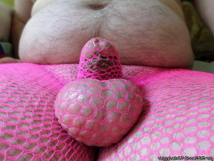 Pink fish net big balls small dick - [5-17-14-5536]
