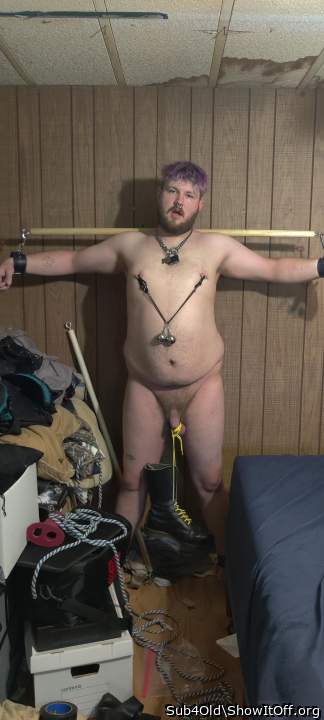 You should be left to suffer until I want to use you