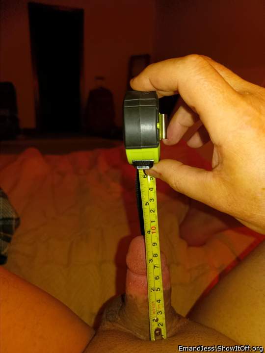 Nice shrimp dick you got there lil pal!!!  