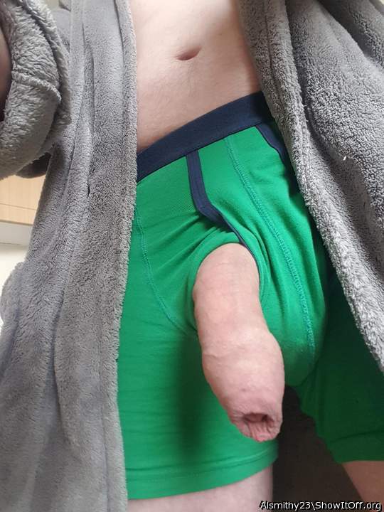  LOVE those sexy boxers and seeing your Beautiful Uncut Dick