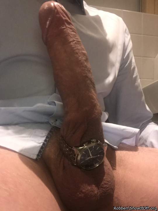 My cock is useful for holding the watch