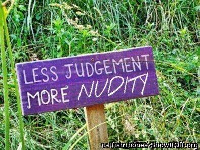 Absolutely, Nudity should be our normal situation not the ex