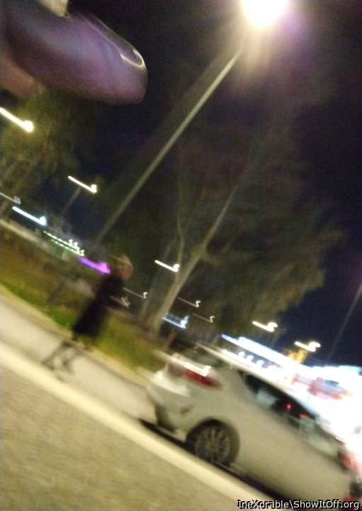 She was shy when I ask her for public blowjob