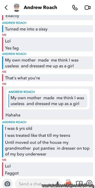 They also get you dressed up in female outfits