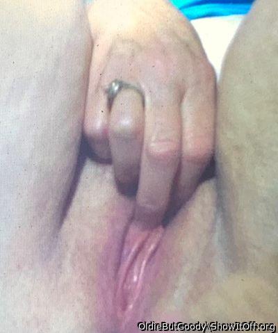 Debbie having fun with her pussy!