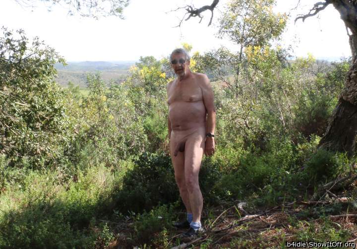 Good to see you nude in nature