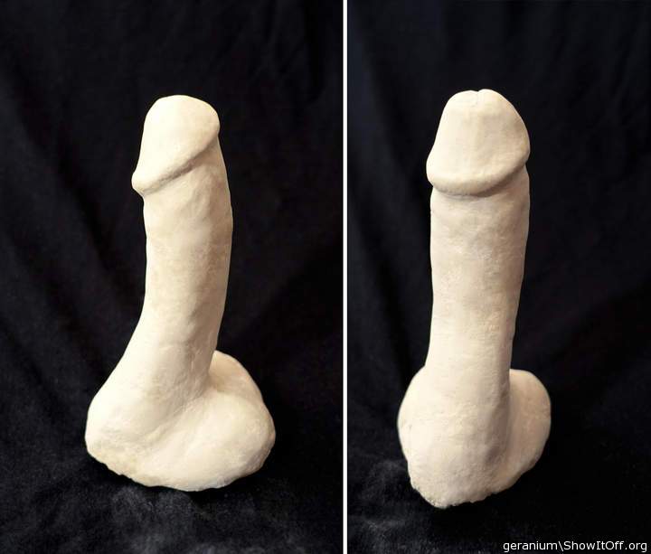 my cock made of gypsum