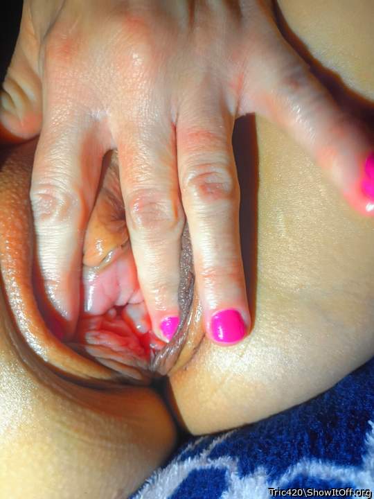 oh to slip my fat cock deep inside your spread and waiting p