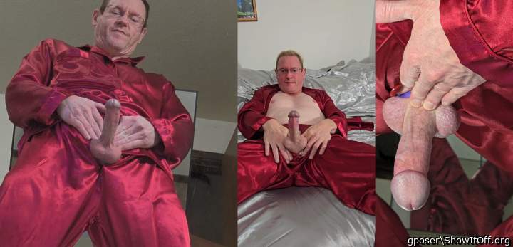 All about that satin Centerfold. . .