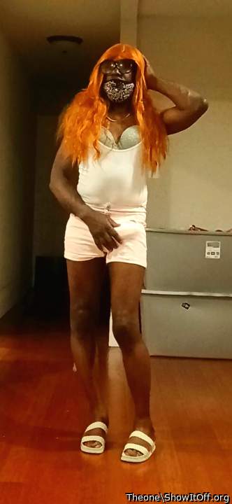 Coming from a Hood Dude to now a sexy Ass CD Bitch can i get a applause 