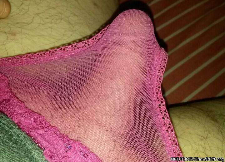 Beautiful panties and nice penis 