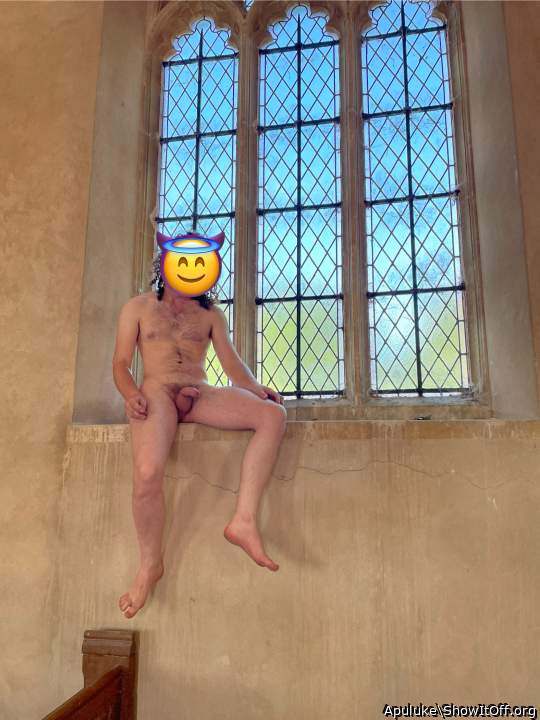 Would you notice me up here?