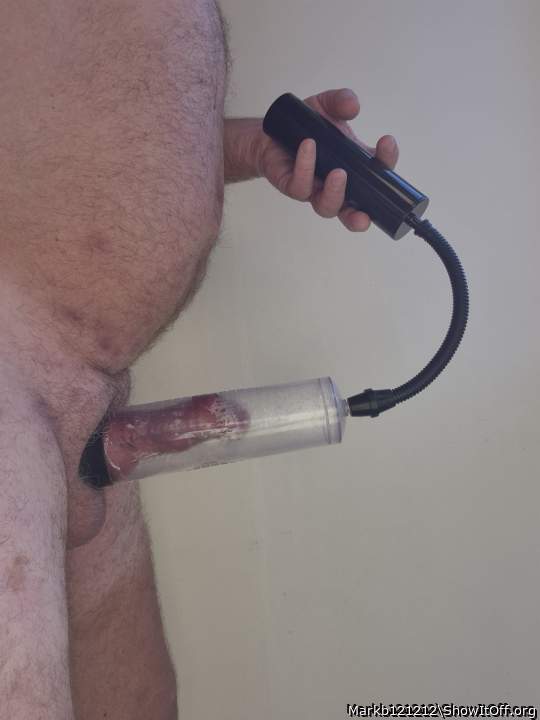 Pumping away