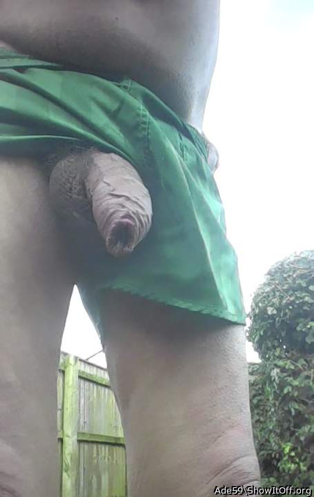 Early gardening show and tell...foreskin delight! Yes,I'll d