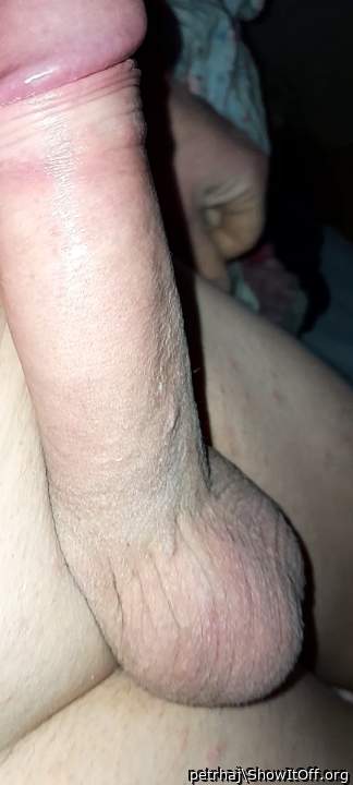 my hard and shaved dick)