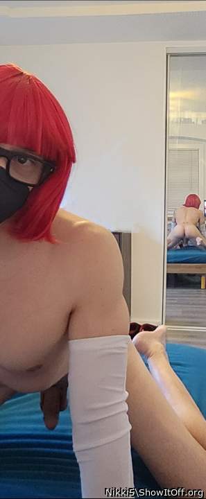 Hot view of both sides of you.  