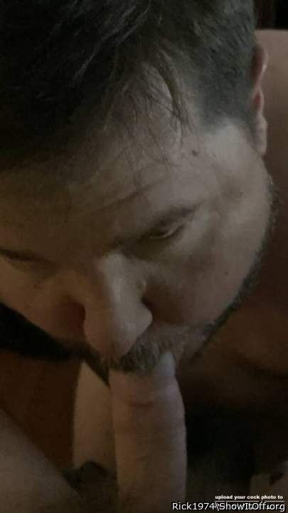 Mmmmm fingers squeezin n strokin my lubed shaft, cupping my 