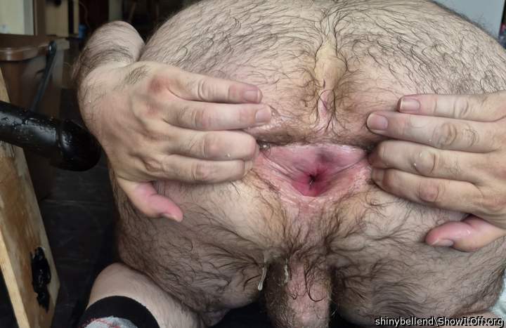 My Poor Bum Hole Having Big Toys Pushed Up It