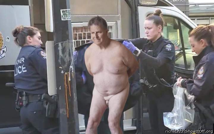 Arrested for indecent