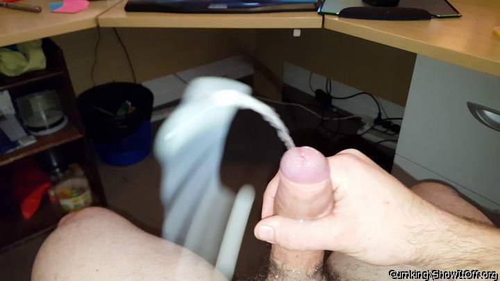 Exploding cock
