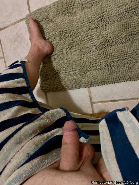 Fresh out of the shower