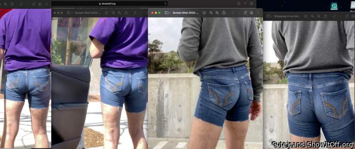 My Hollister shorts