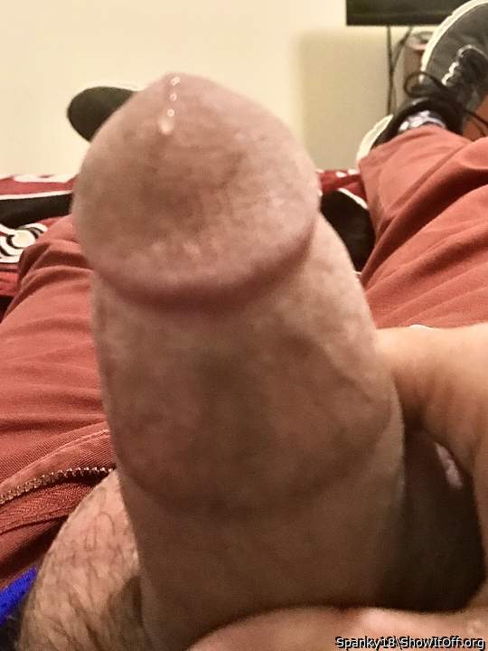 Pre cum from thinking about my gals tits