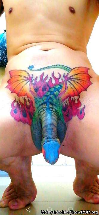 Dragon dick tattoo 2